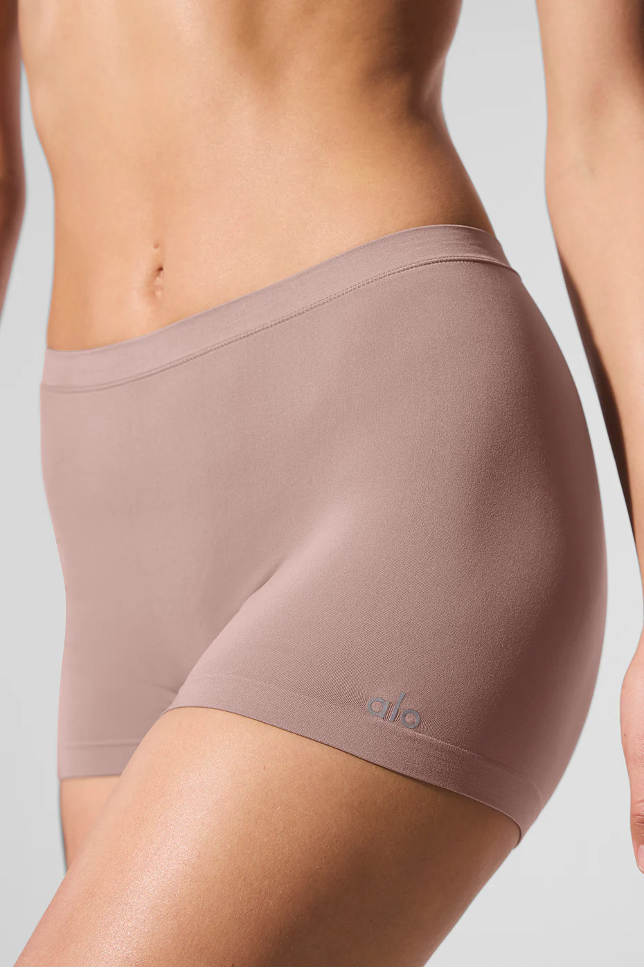 Sheer Glow Boyshort - Taupe