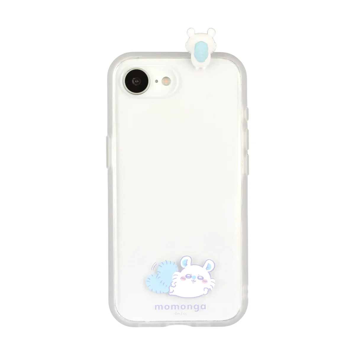 Chiikawa Frame IIIIfit Clear Case for iPhone16e (Momonga)