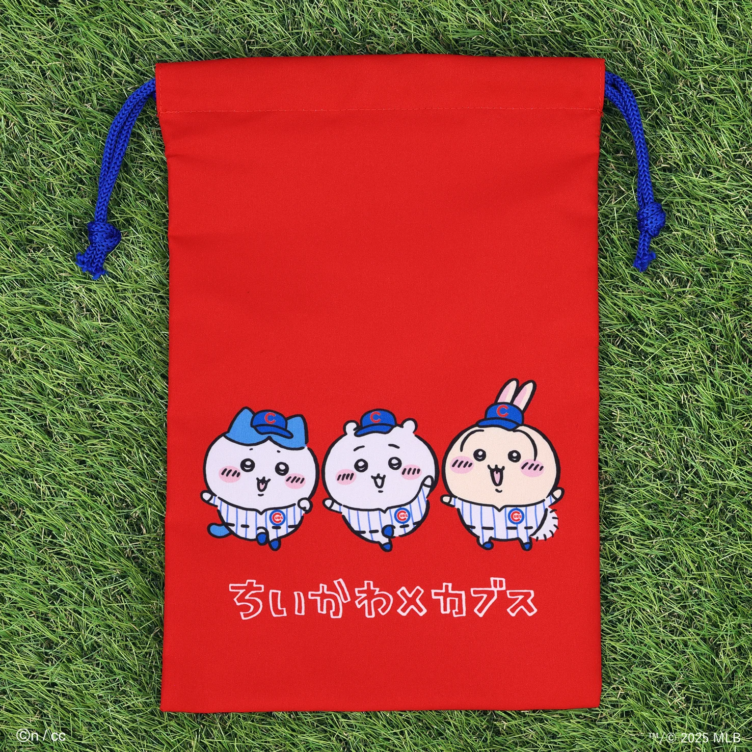 Chiikawa×MLB TOKYO SERIES Drawstring Pouch (Cubs)