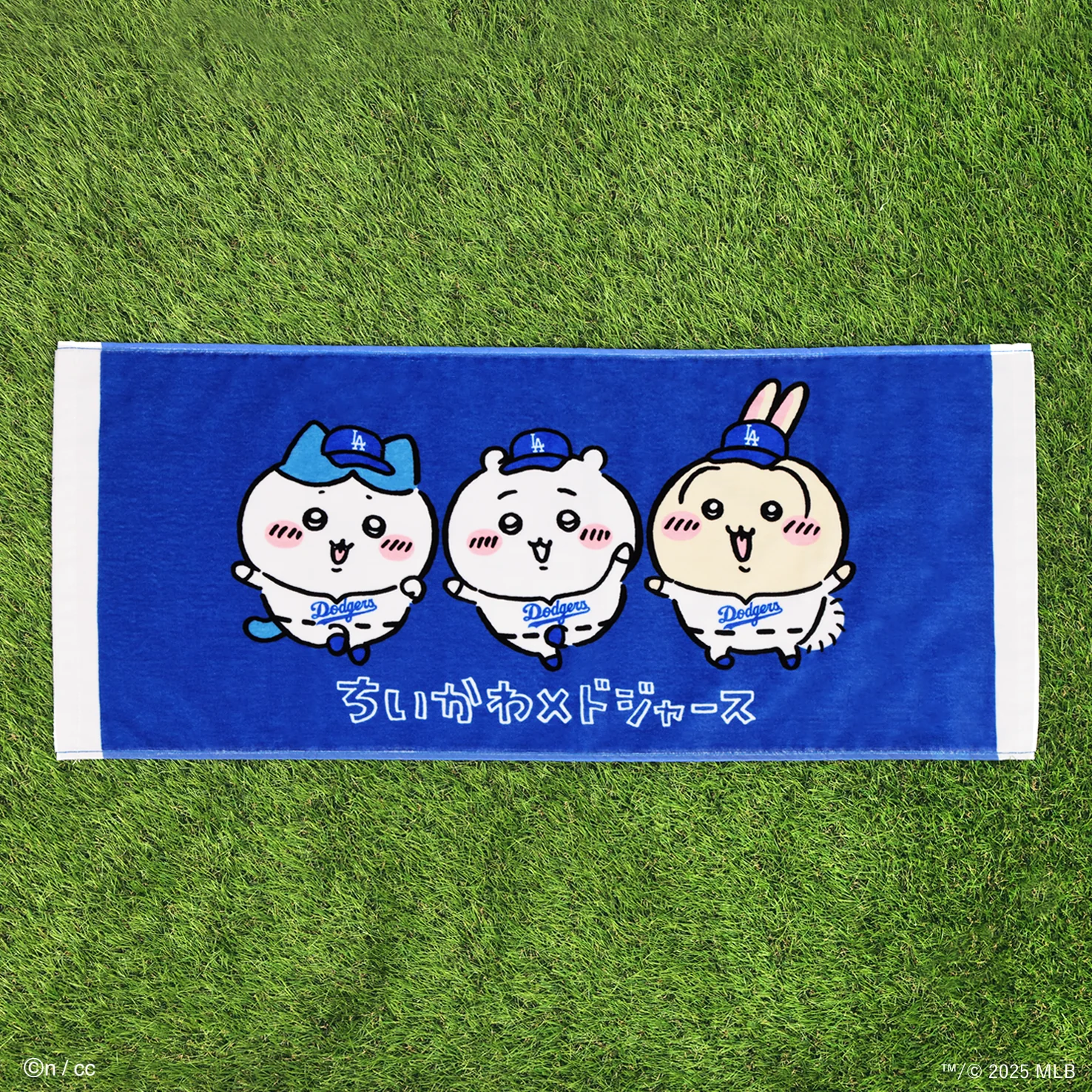 Chiikawa×MLB TOKYO SERIES Face Towel (Dodgers)