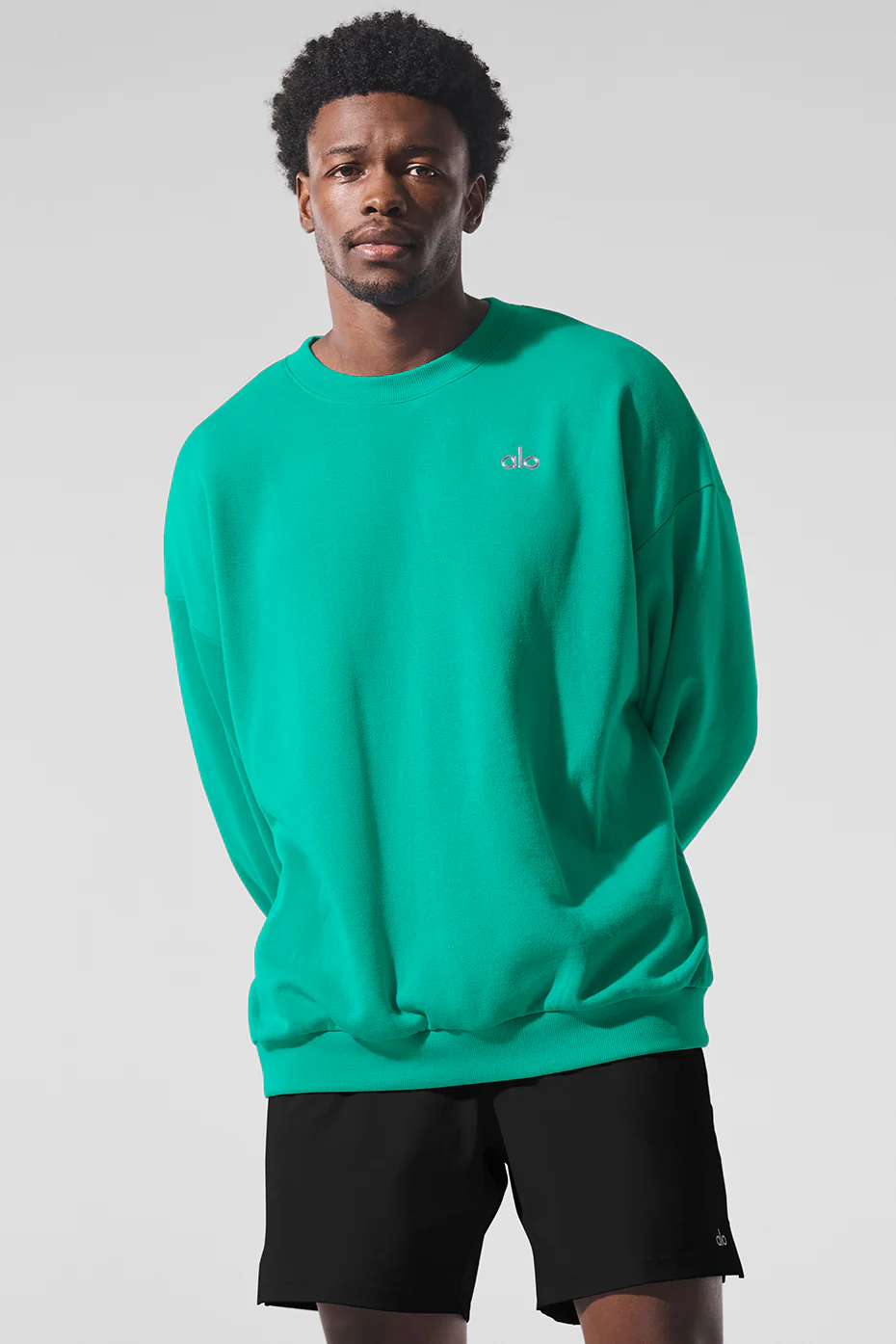 Accolade Crew Neck Pullover - Spruce Green