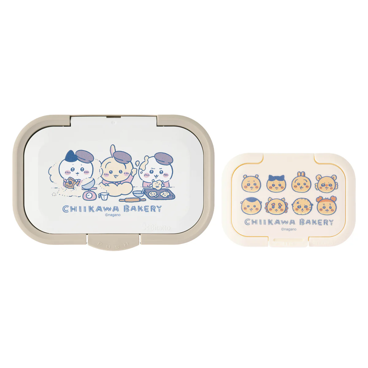 Chiikawa Bakery Bitatto One Push Mini (Set of 2)