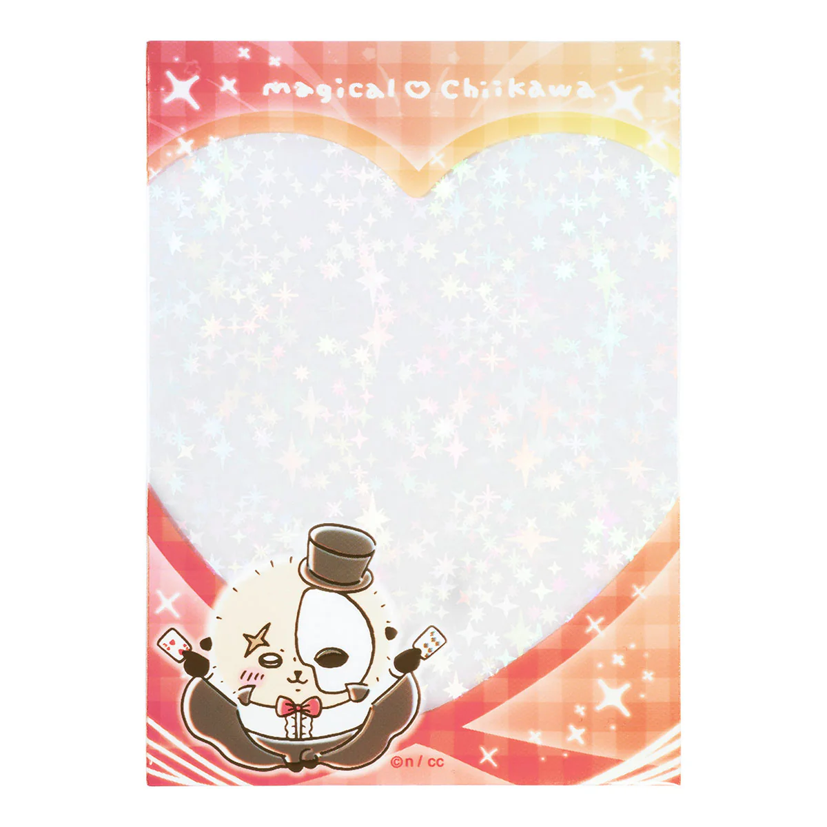 Chiikawa Magical Chiikawa Sparkling Photo Sleeve (Rakko)