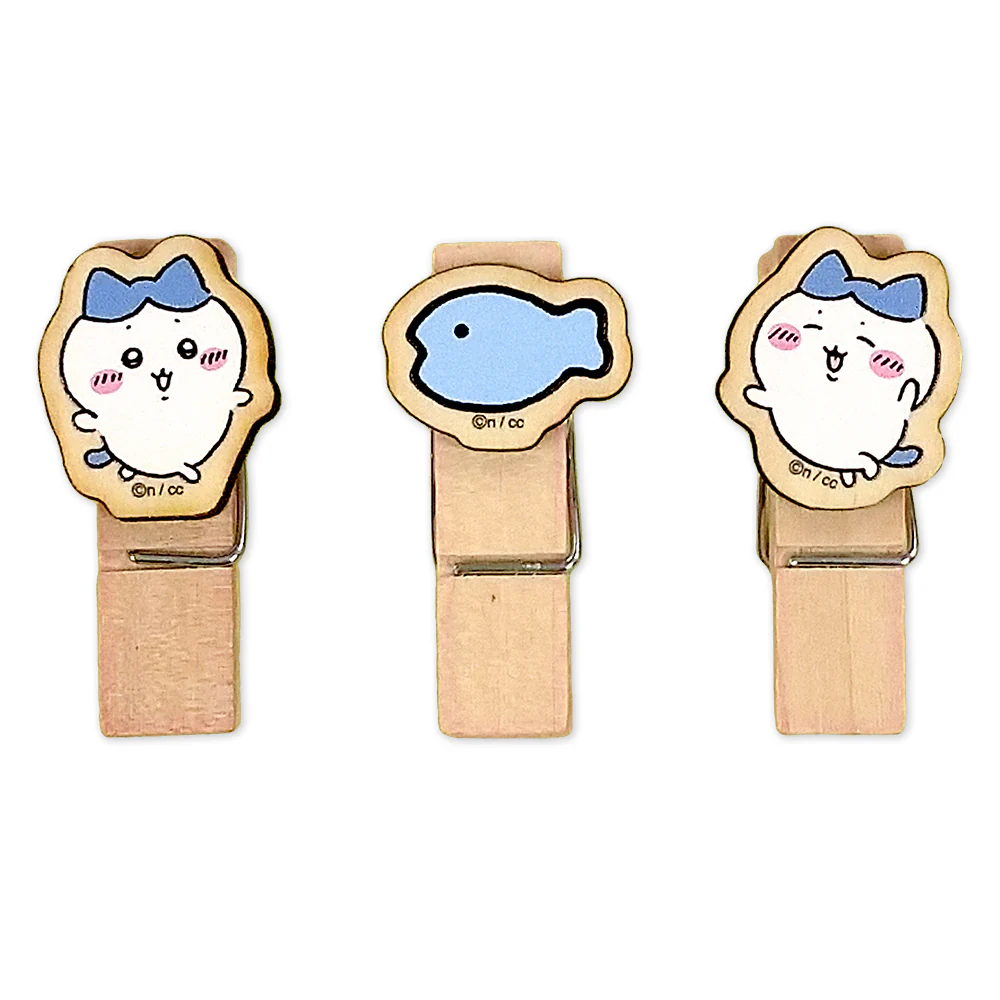 Chiikawa Wooden Clip (Hachiware)