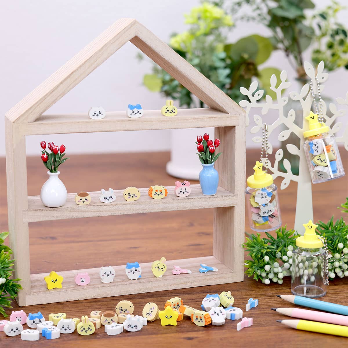 Chiikawa Squishy Eraser 2 1Box, 36 Bottles