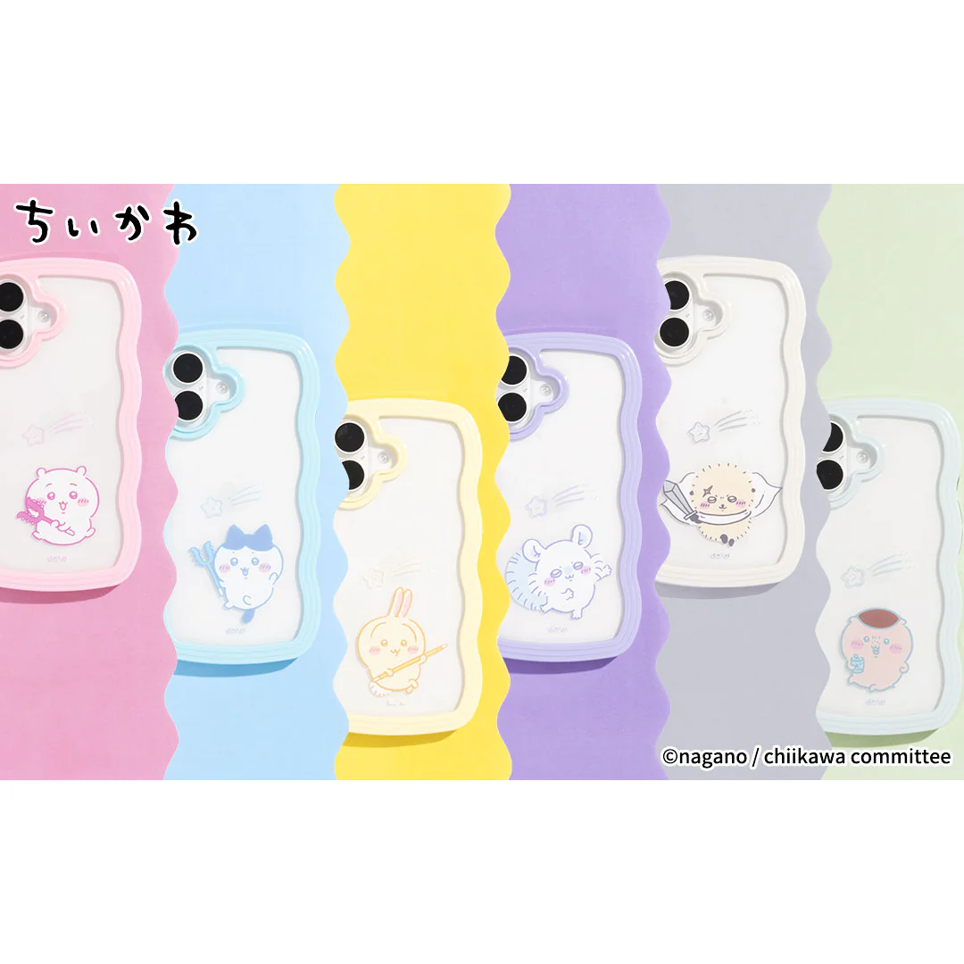Chiikawa Wavy iPhone Case (Hachiware)