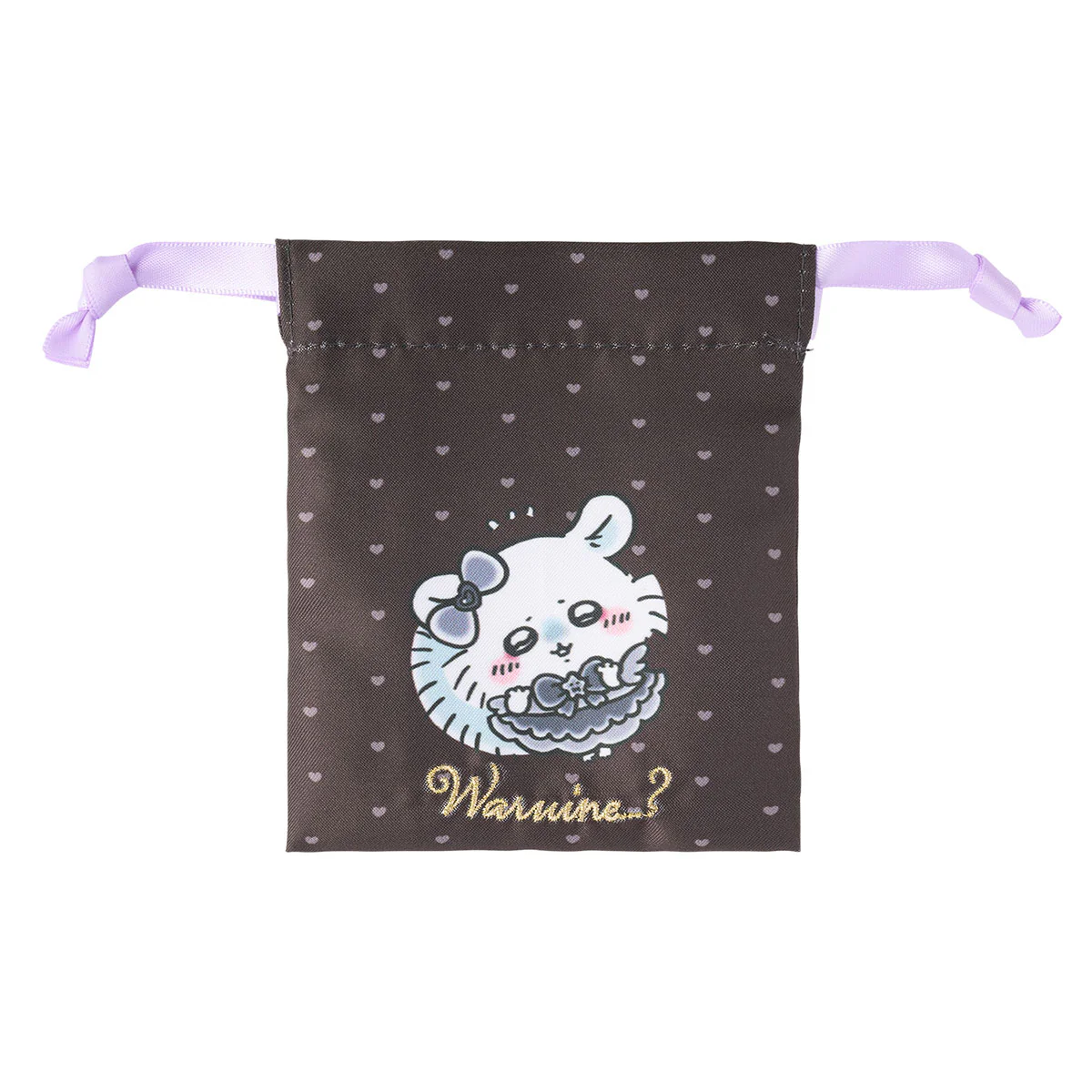 Chiikawa Magical Chiikawa Evil Version Mini Drawstring Pouch (Momonga)