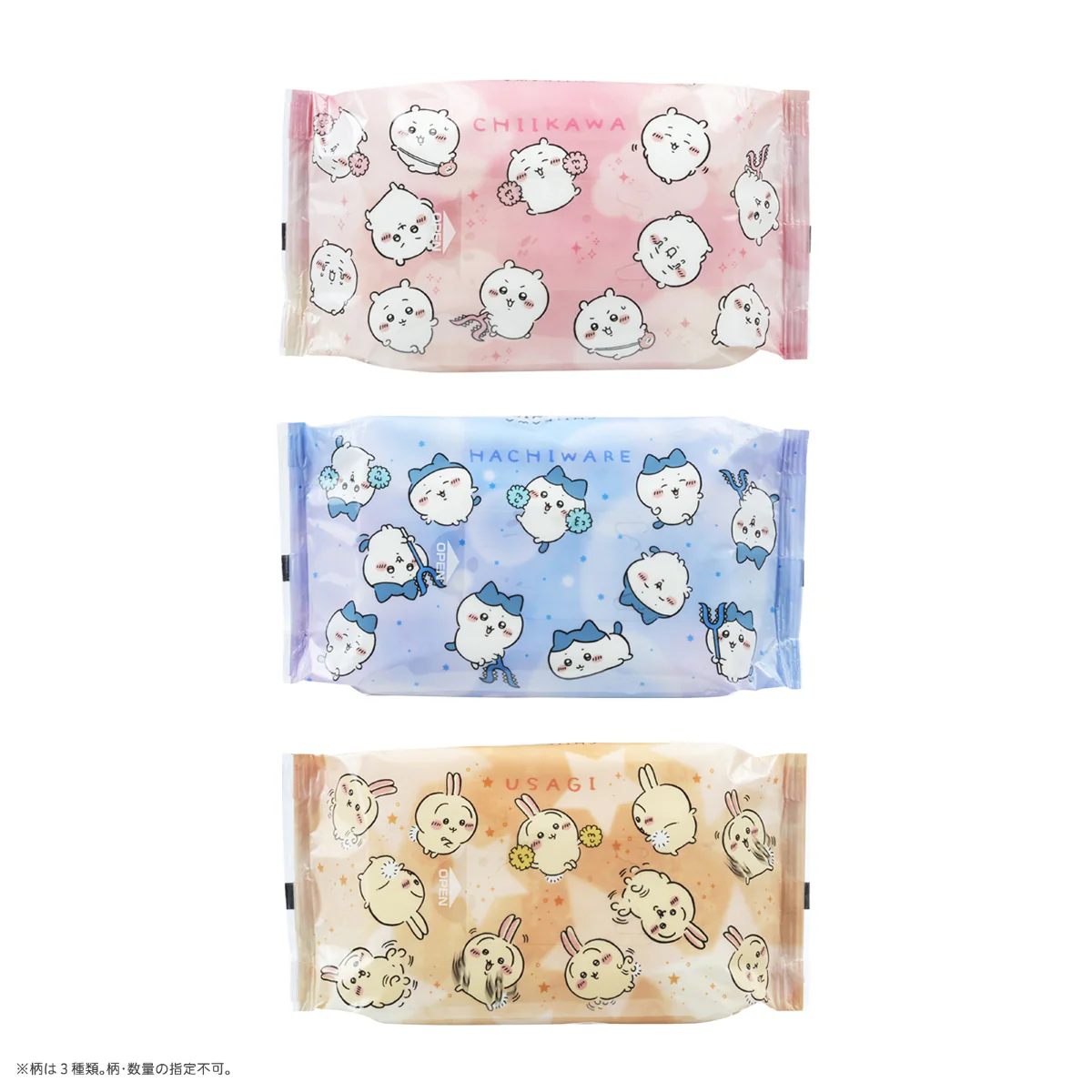 Chiikawa Baby Wipes (80 Sheets × 3)