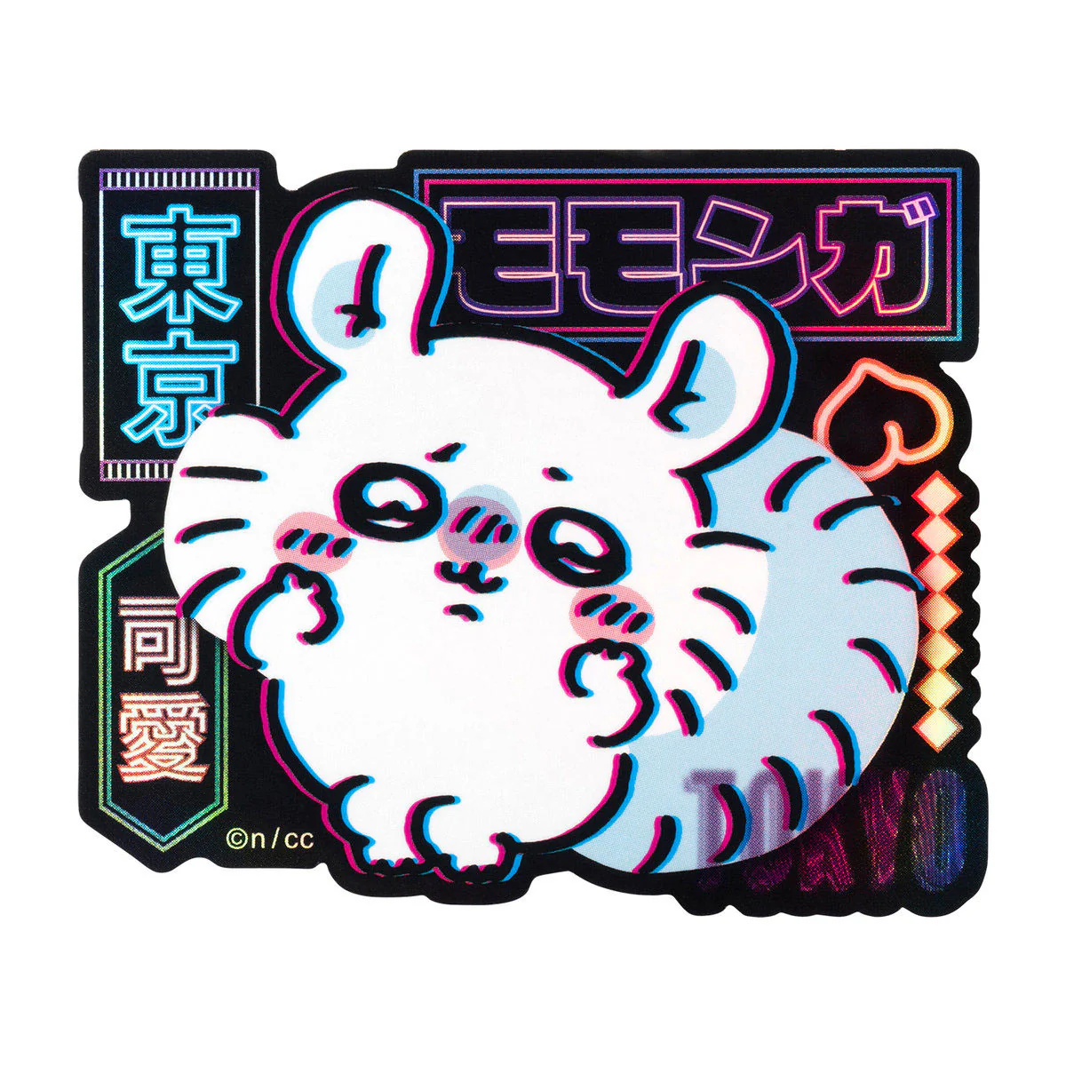 Chiikawa Tokyo Chiikawa Smartphone-sized Sticker (Momonga)