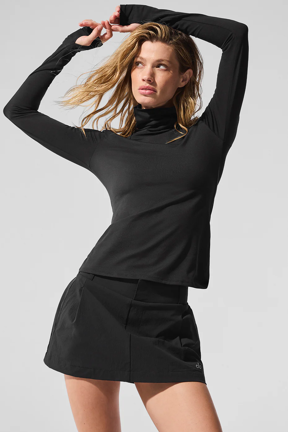 Alosoft Refine Turtleneck - Black