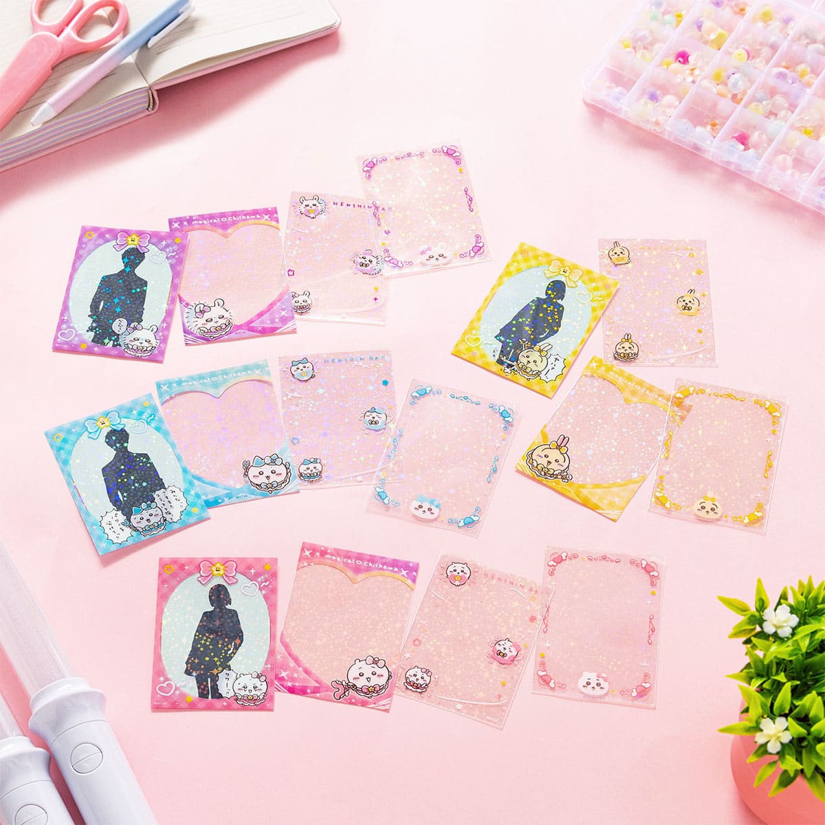Chiikawa Magical Chiikawa Sparkling Photo Sleeve (Evil Version)