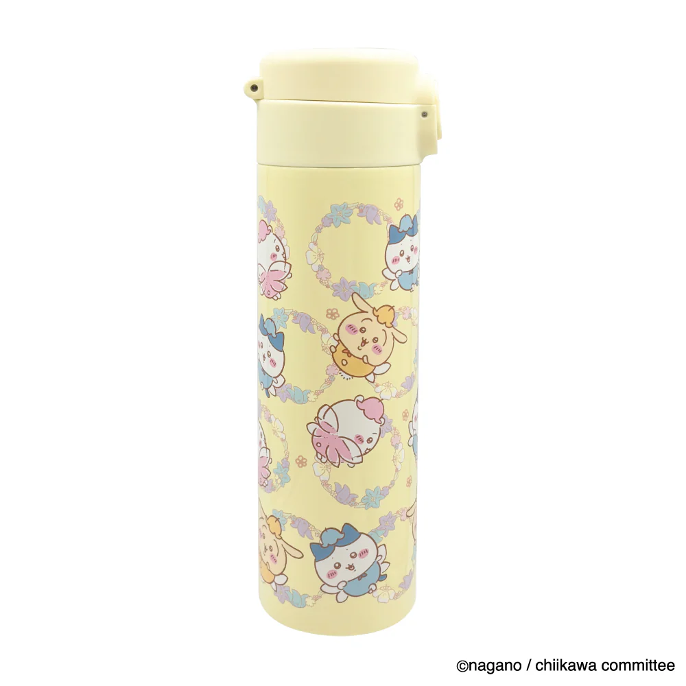 Chiikawa One-Touch Stainless Bottle 500ml (Fairy Flower)