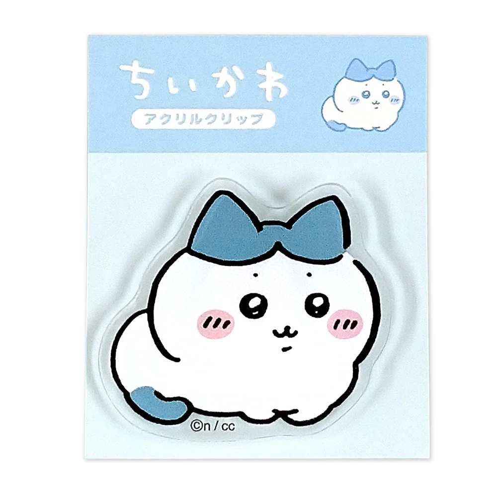 Chiikawa Acrylic Clip (Hachiware - Loaf Pose)