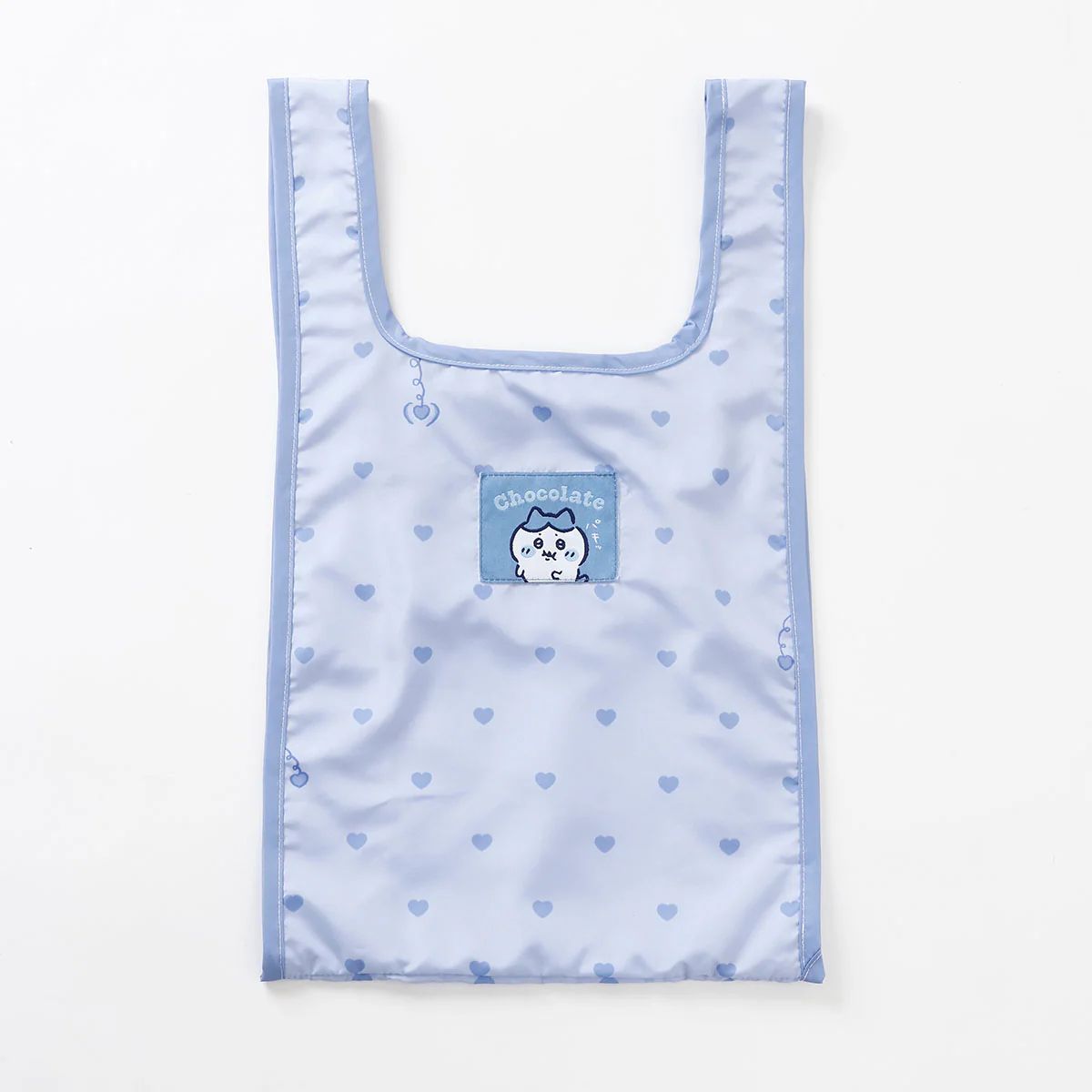 Chiikawa Eco Bag Heart Chocolate Hachiware Blue