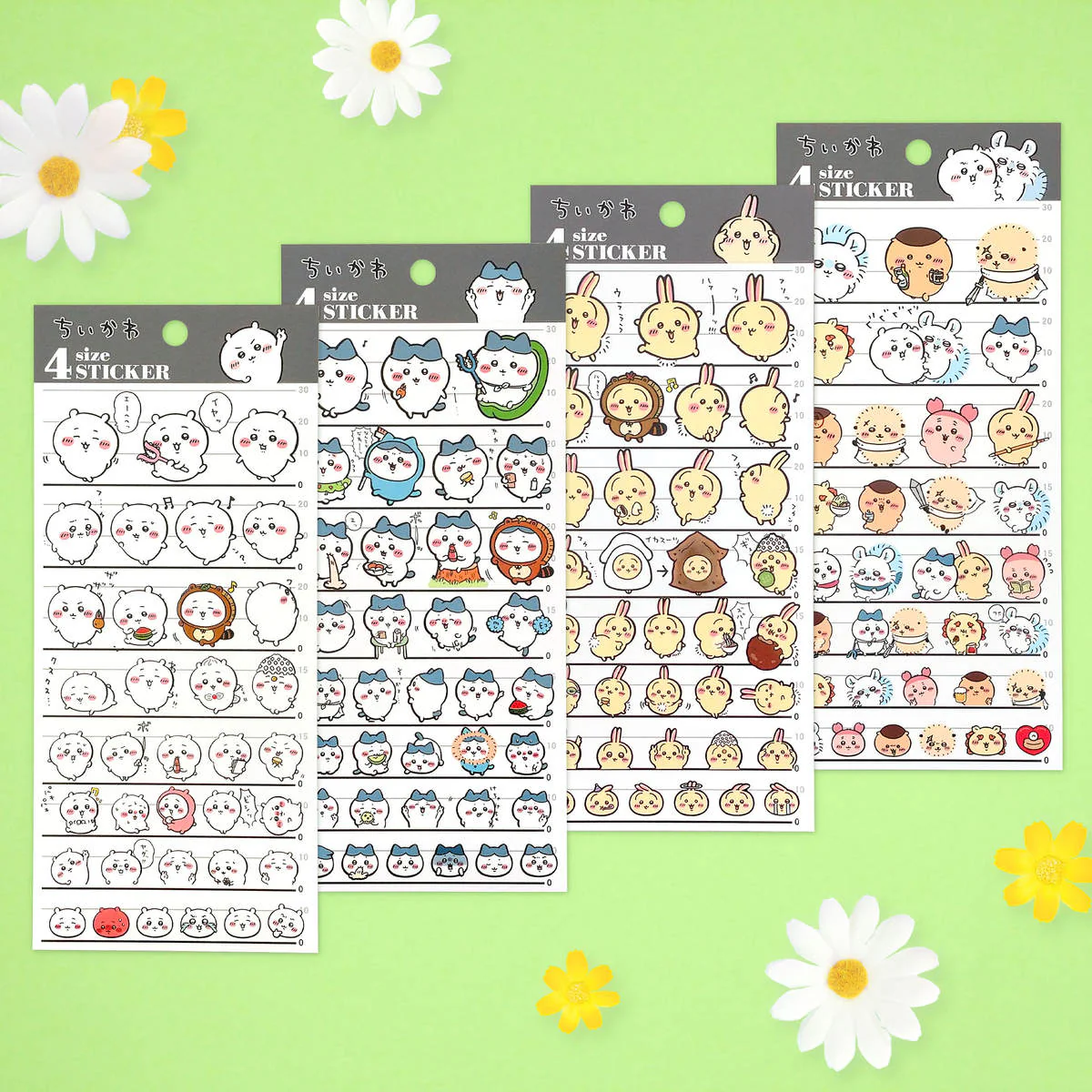 Chiikawa 4-Size Sticker (Hachiware)