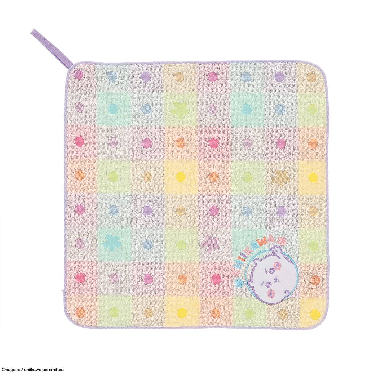 Chiikawa Loop Towel (Pastel Dot Shower)