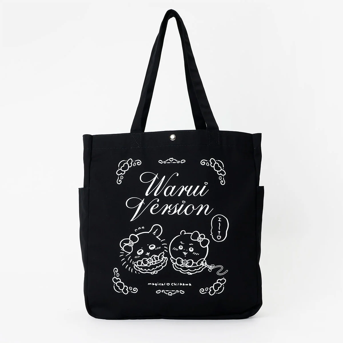Chiikawa Magical Chiikawa Tote Bag Evil Version Chiikawa & Momonga Black