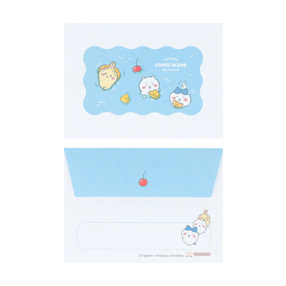 Chiikawa Mini Letter Set (Fruit Punch)