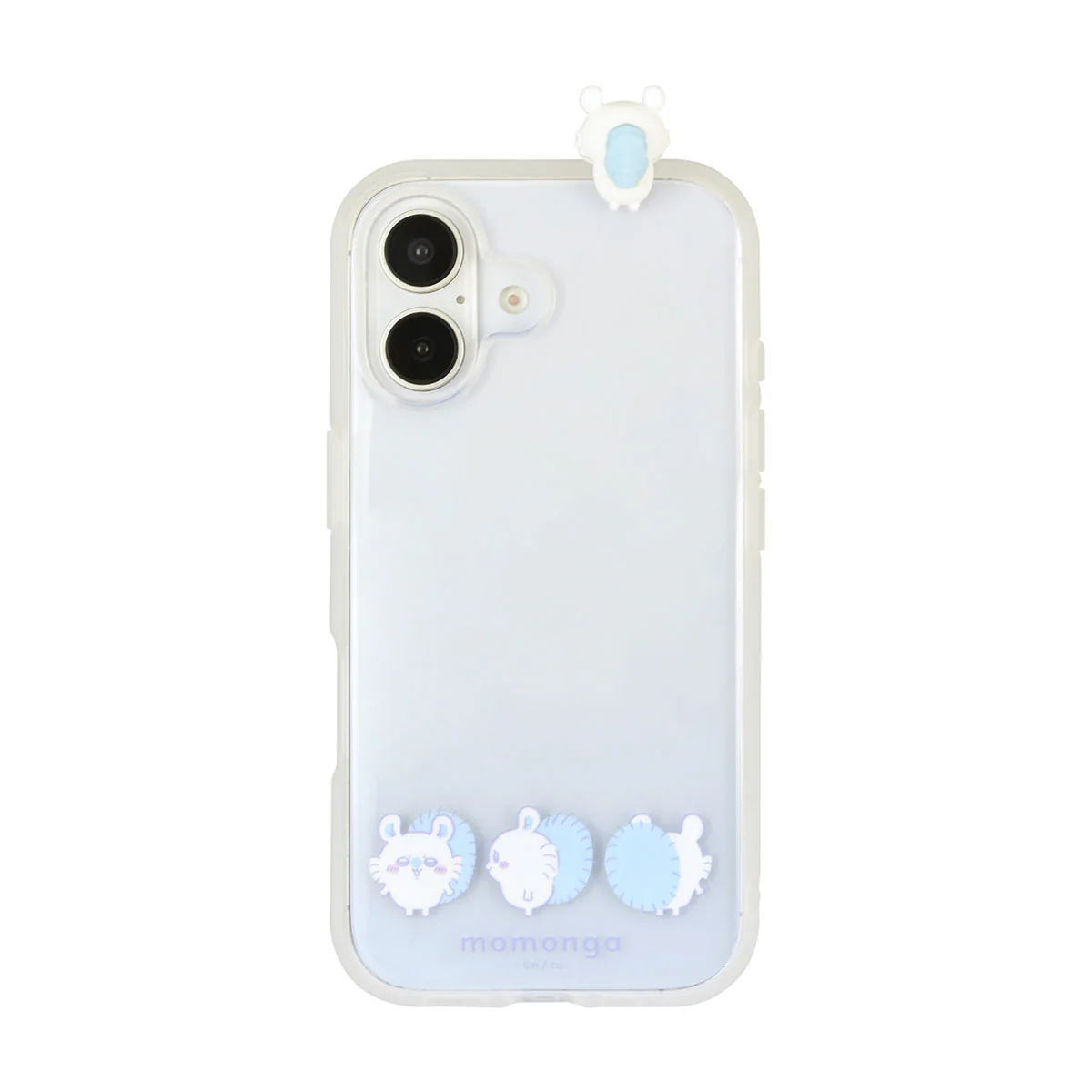 Chiikawa Frame IIIIfit Clear iPhone16 Case (Momonga)