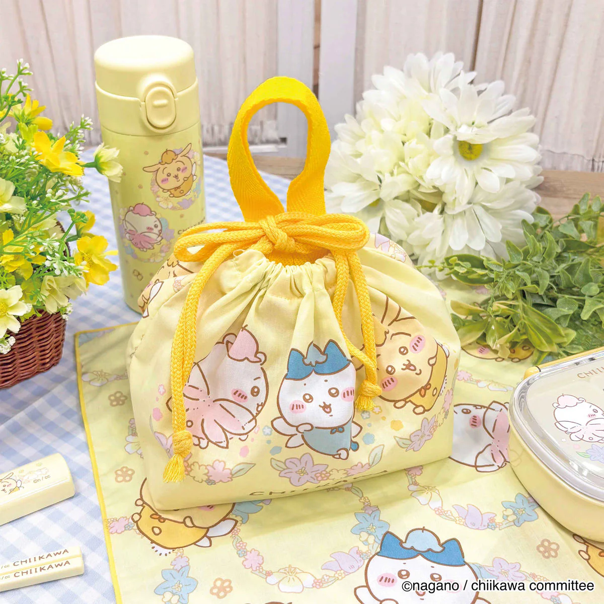 Chiikawa Lunch Pouch (Fairy Flower)