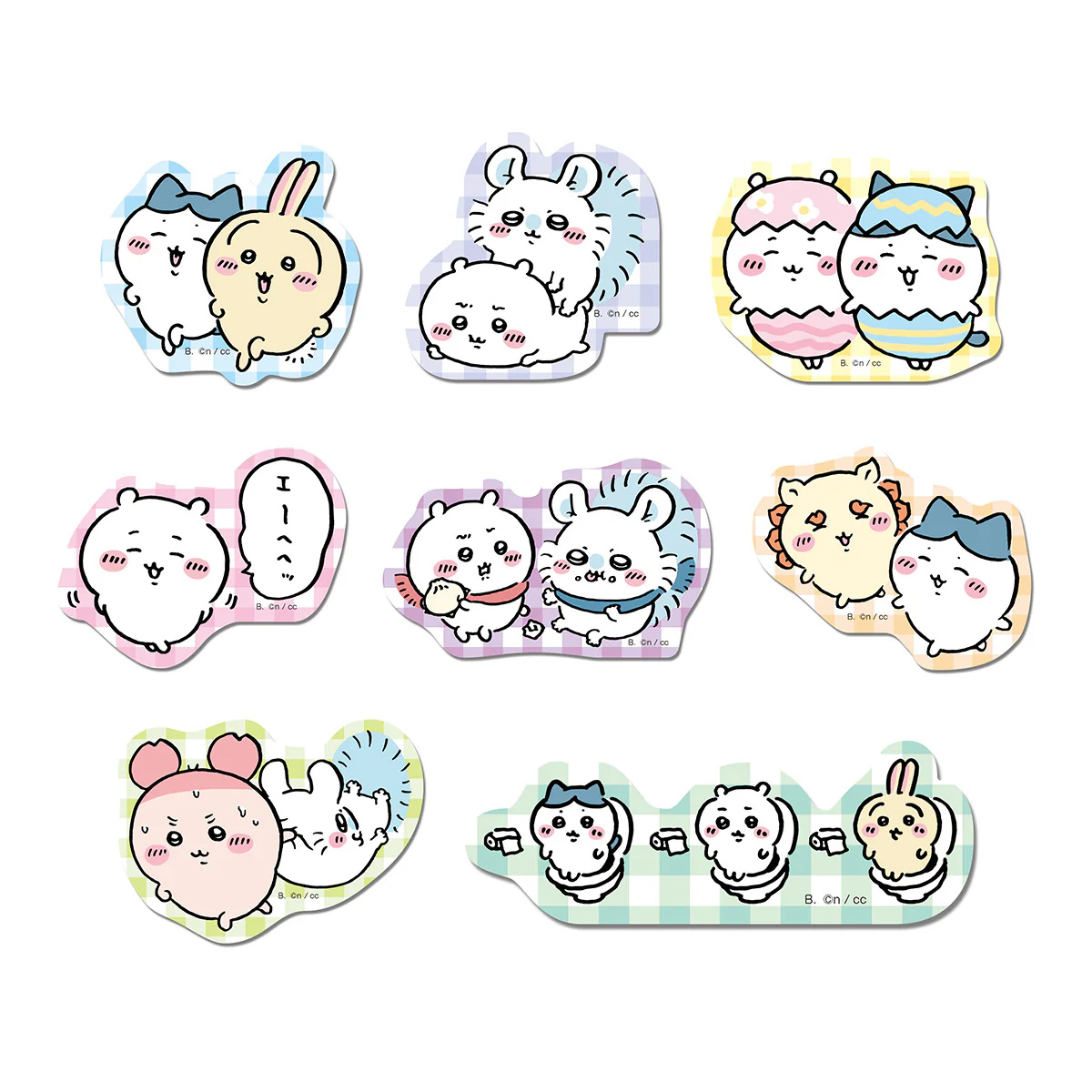 Chiikawa Die-Cut Sticker Set 5 (48 types total) 1BOX with 20 packs