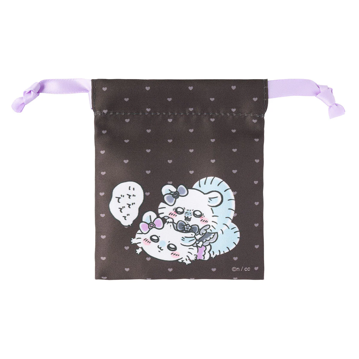 Chiikawa Magical Chiikawa Evil Version Mini Drawstring Pouch (Momonga)