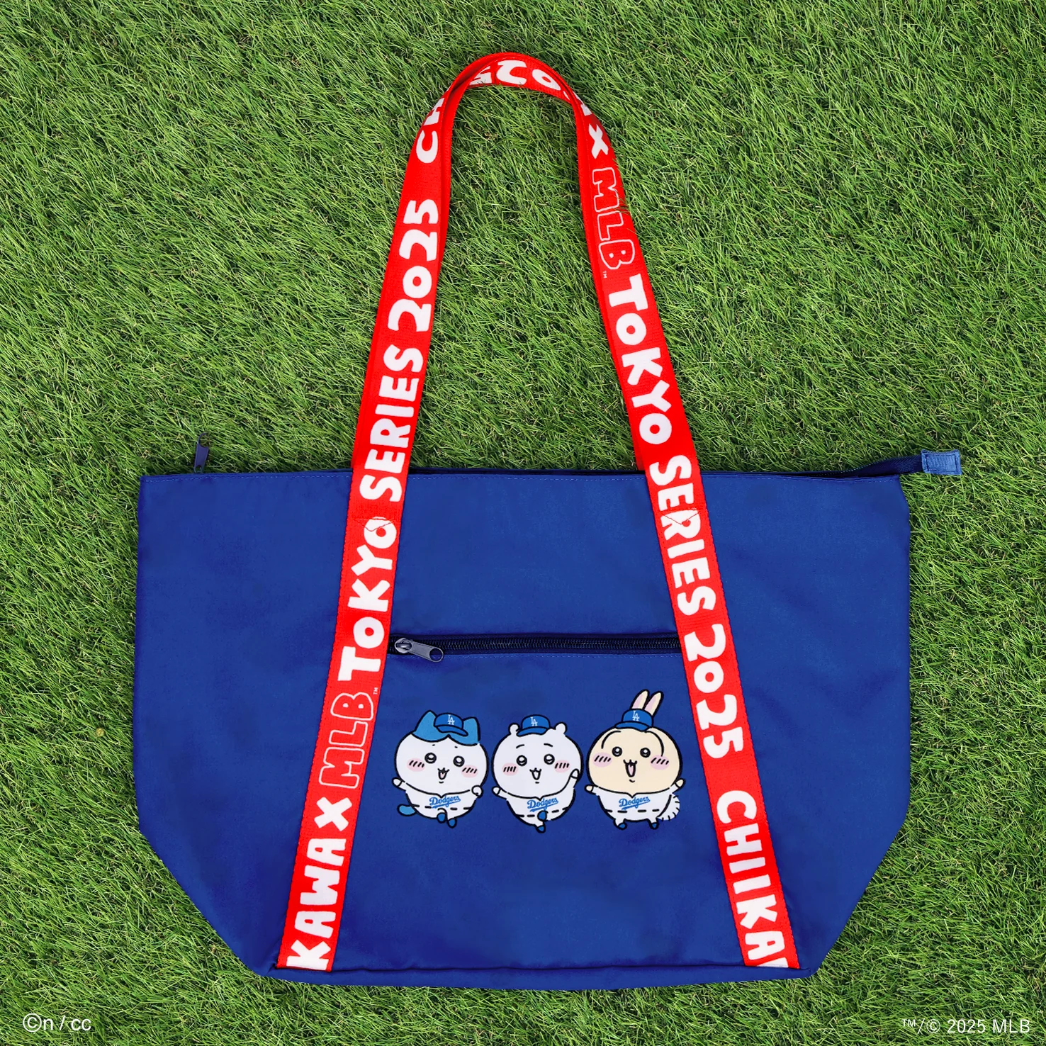 Chiikawa×MLB TOKYO SERIES Tote Bag (Dodgers)