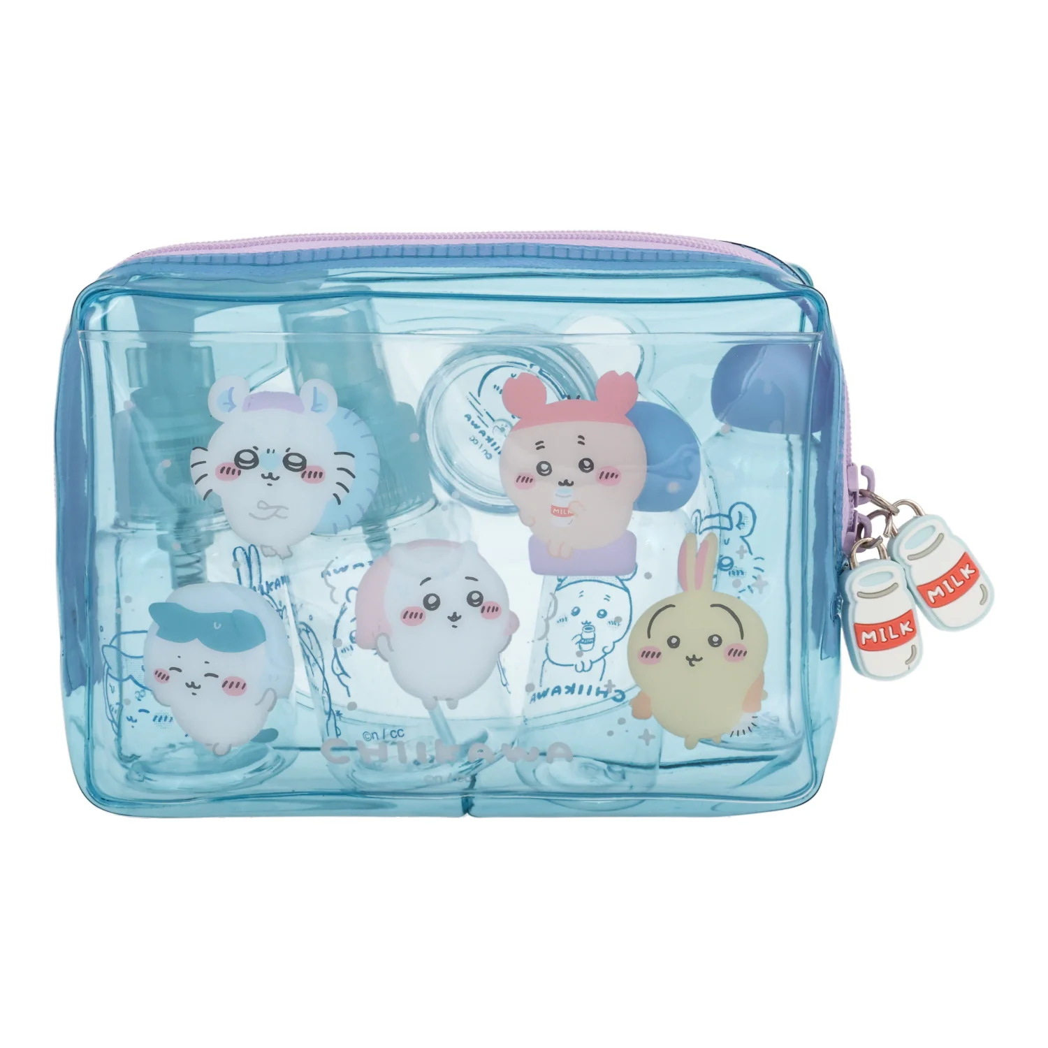 Chiikawa Travel Bottle Set (Blue)