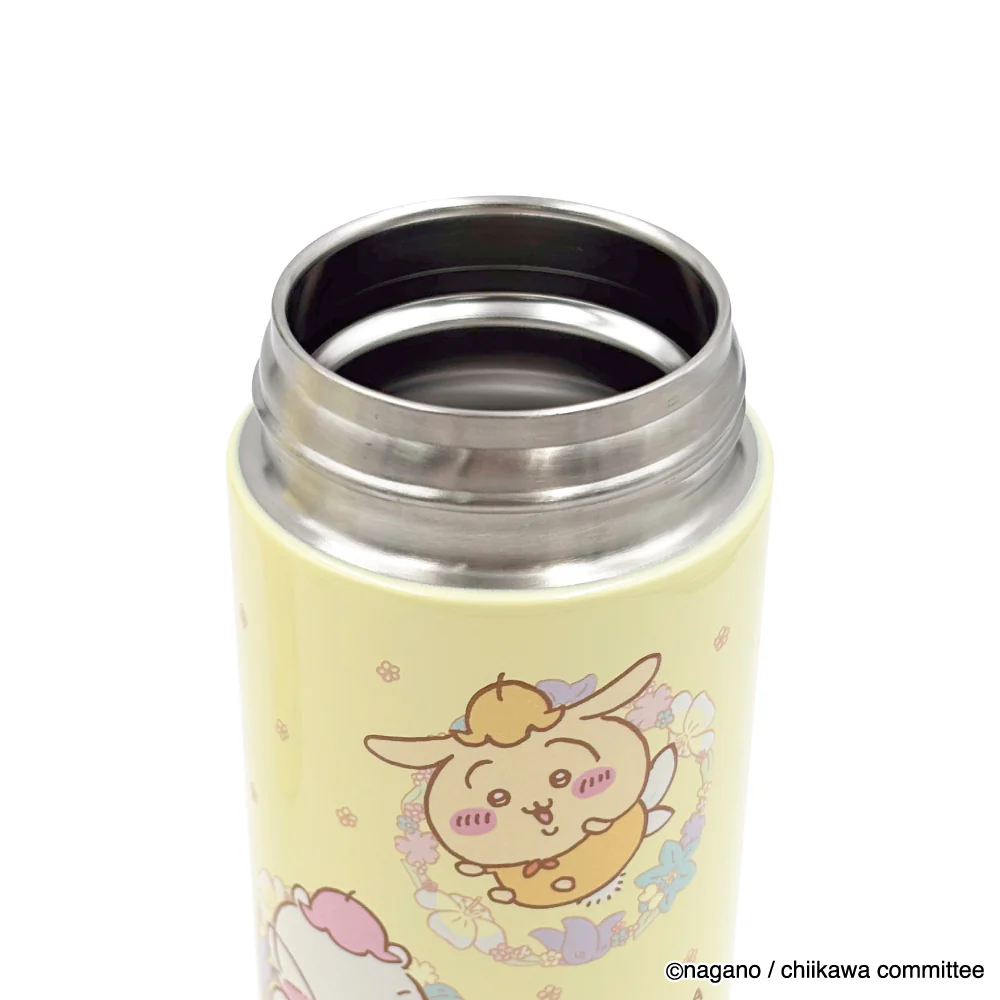 Chiikawa One-Touch Stainless Bottle 350ml (Fairy Flower)