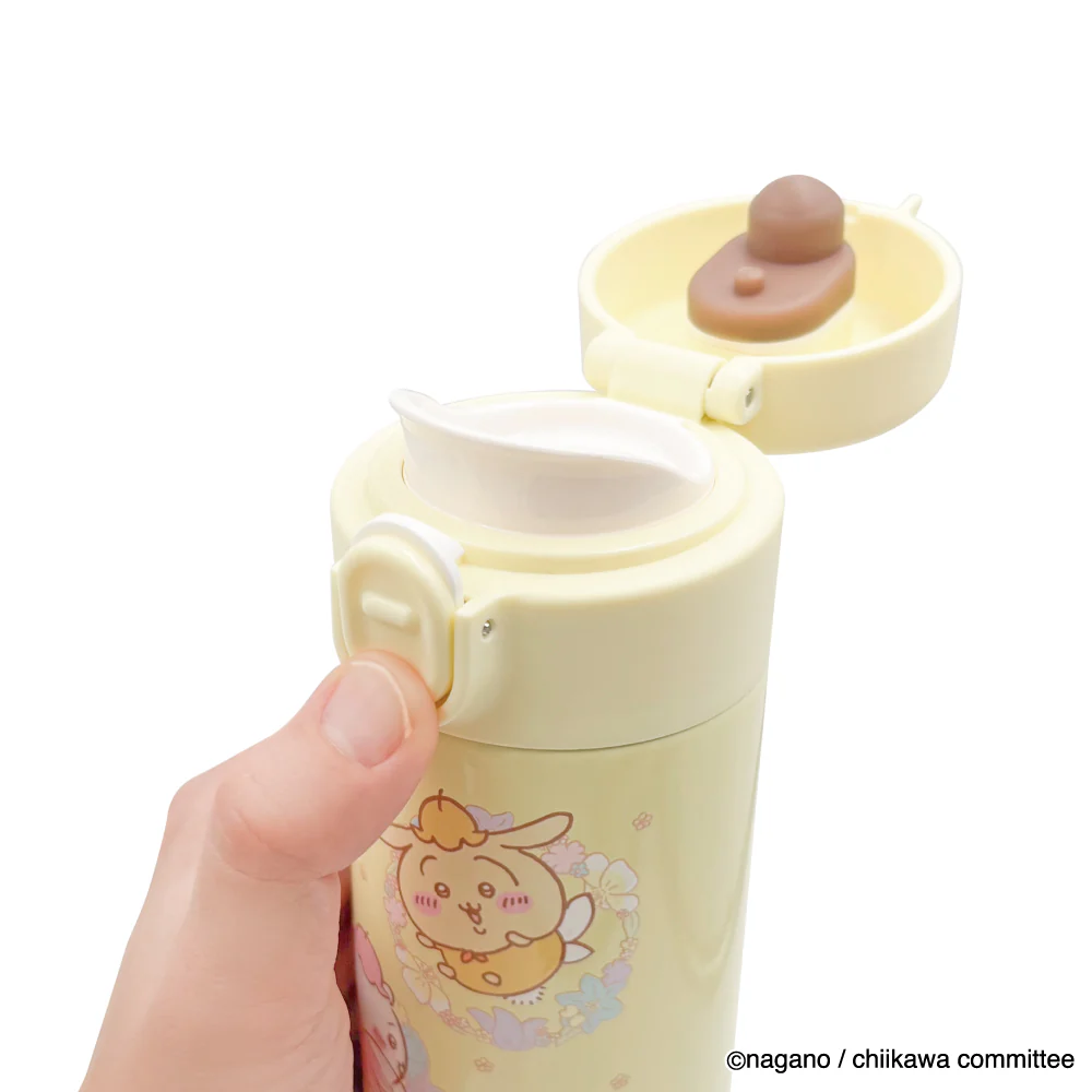 Chiikawa One-Touch Stainless Bottle 350ml (Fairy Flower)
