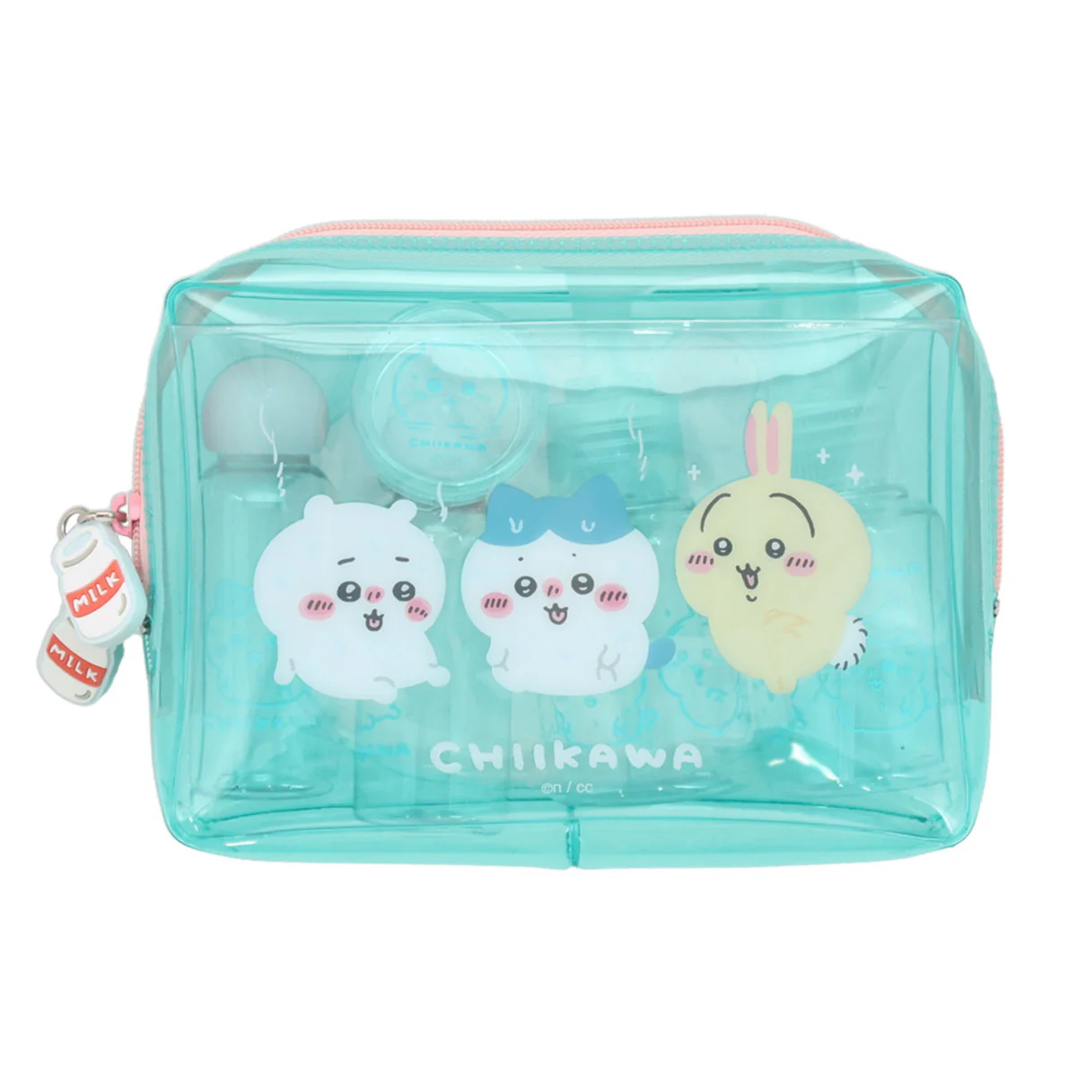 Chiikawa Travel Bottle Set (Green)