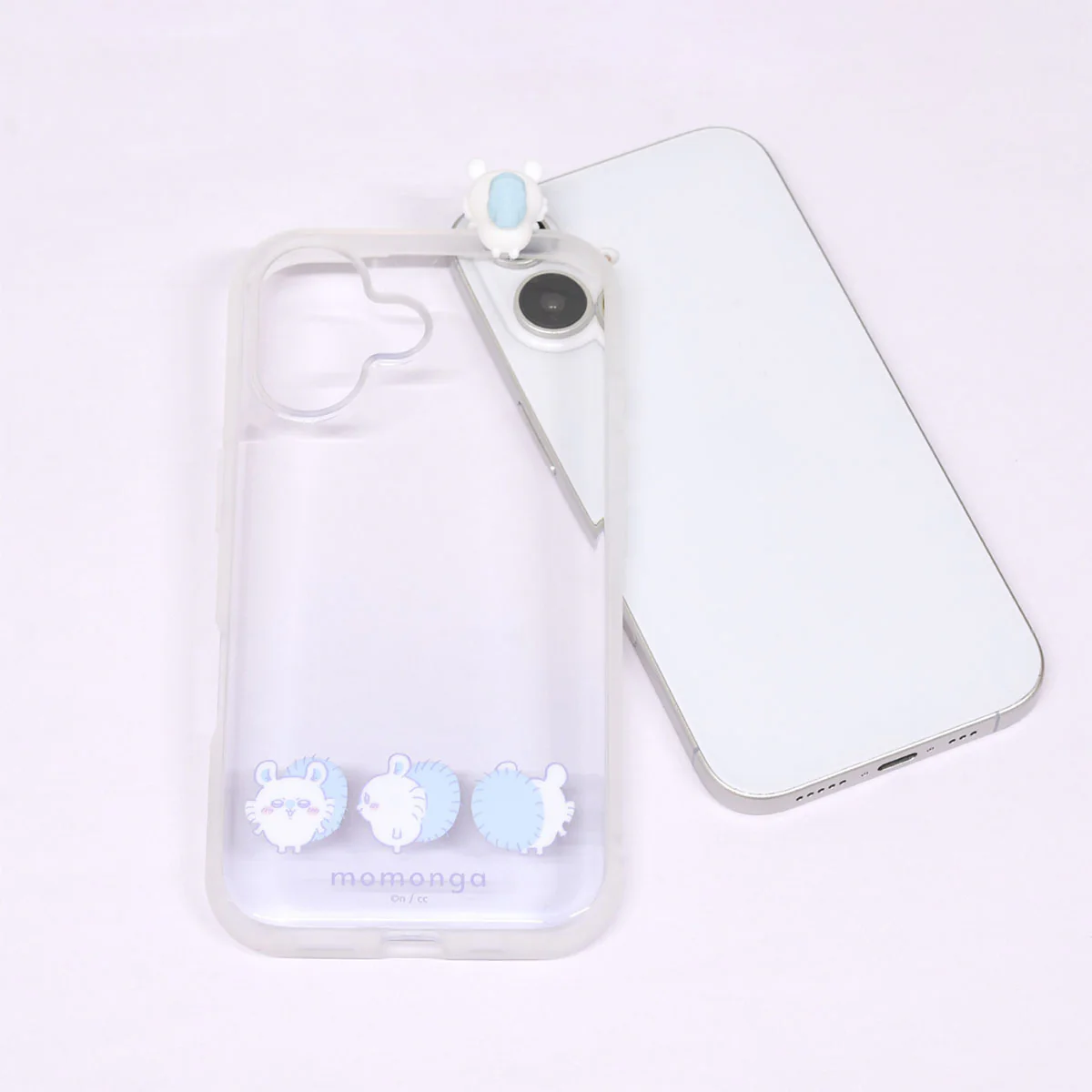 Chiikawa Frame IIIIfit Clear iPhone16 Case (Momonga)