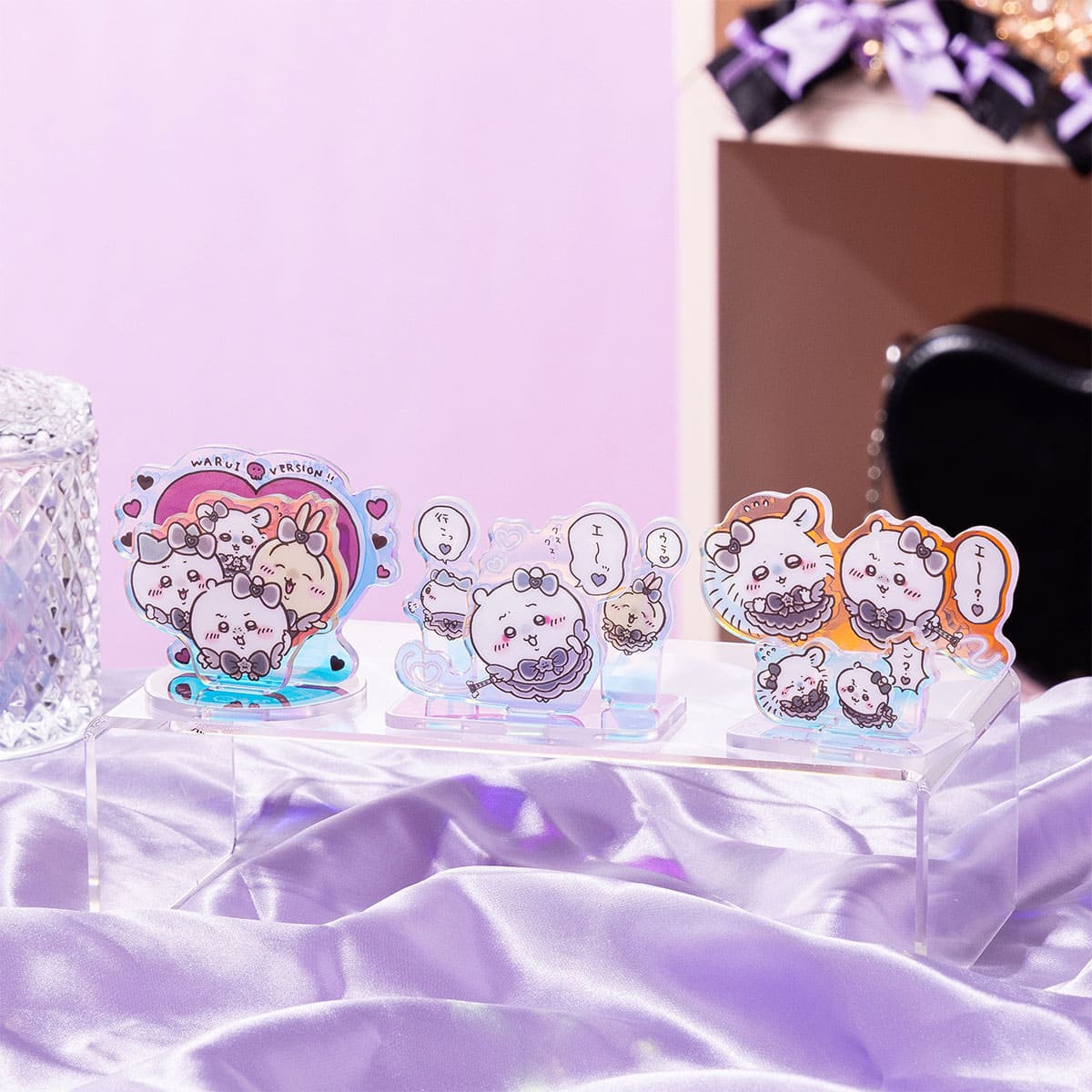 Chiikawa Magical Chiikawa Evil Version Layered Acrylic Stand (So Evil)