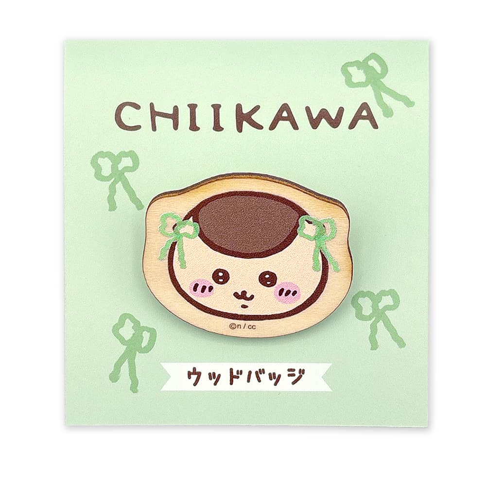 Chiikawa Wood Badge (Kurimanju 2)