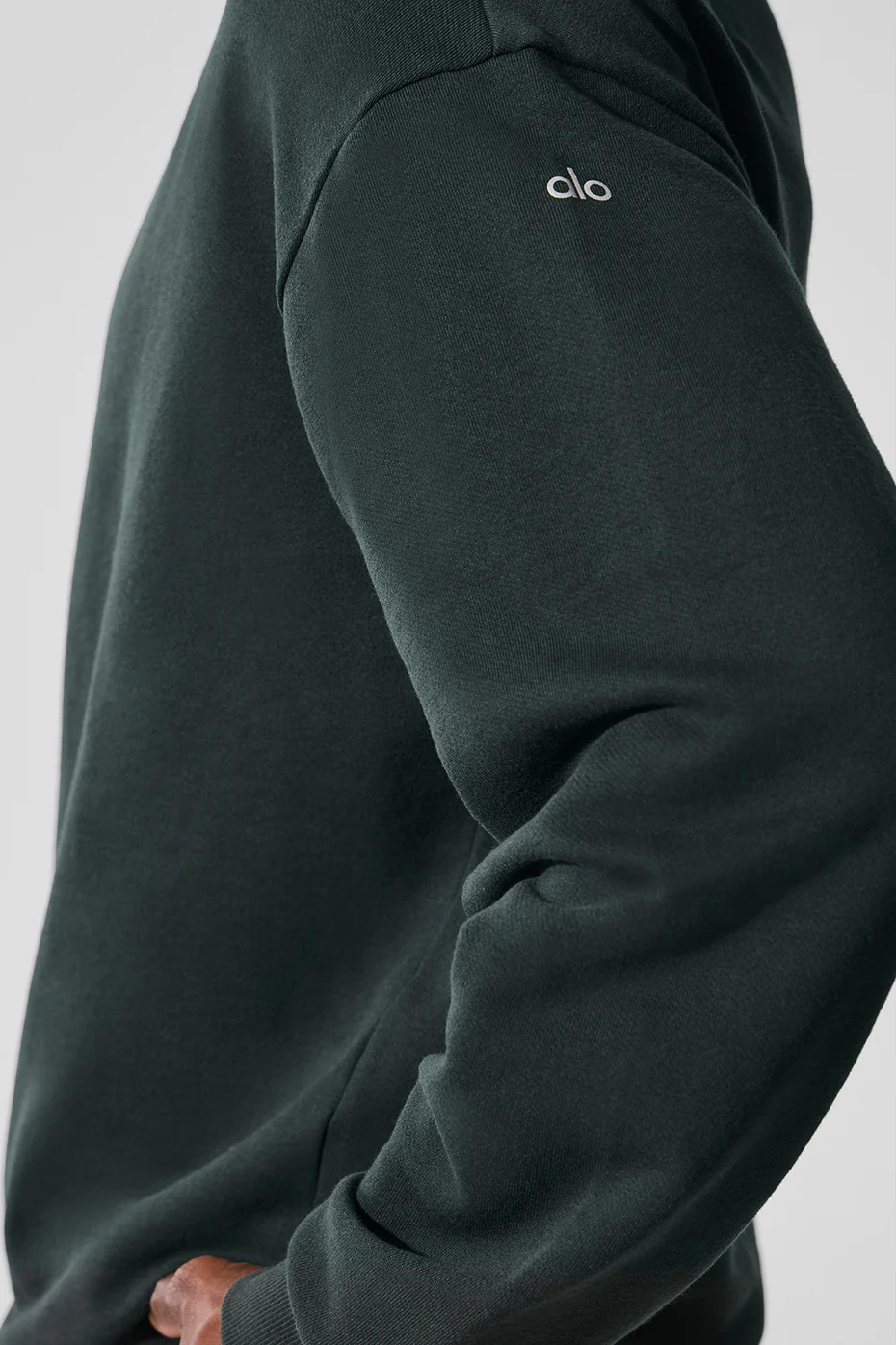 Chill Crew Neck Pullover - Charcoal Green