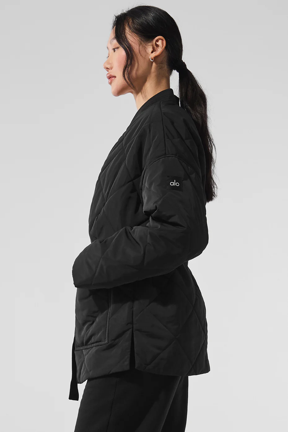 Urbanite Wrap Puffer - Black