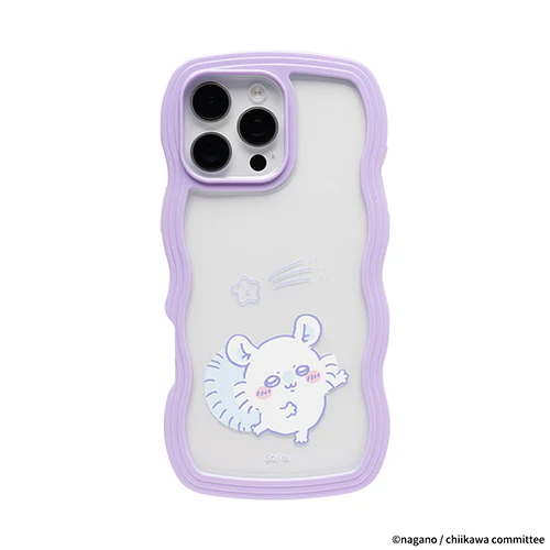 Chiikawa Wavy iPhone Case (Momonga)