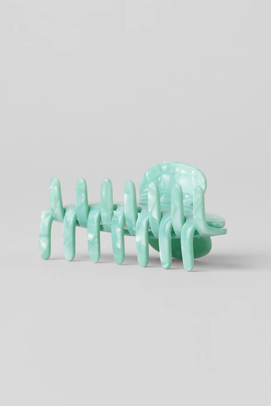 90'S Claw Clip - Spearmint Marble