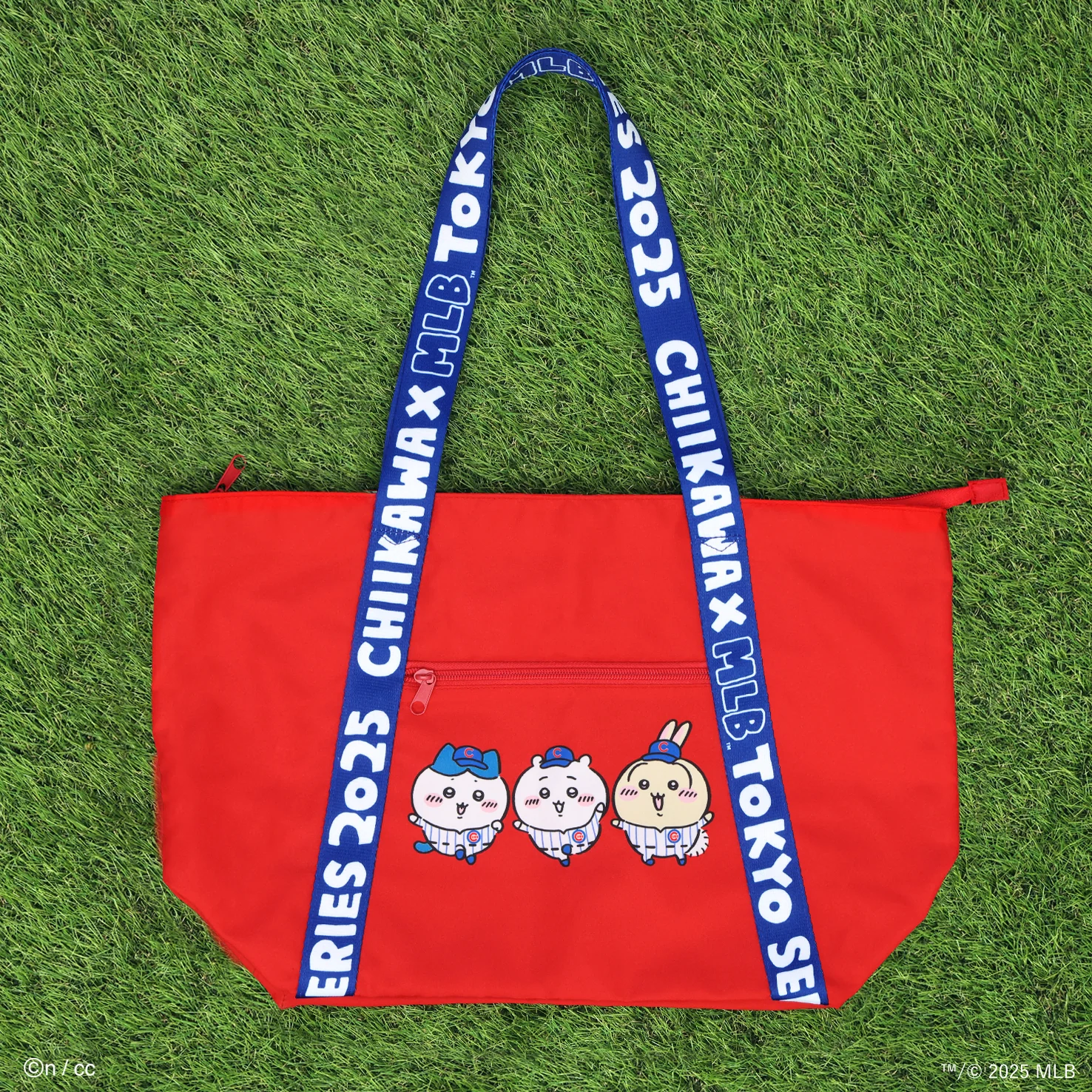 Chiikawa×MLB TOKYO SERIES Tote Bag (Cubs)
