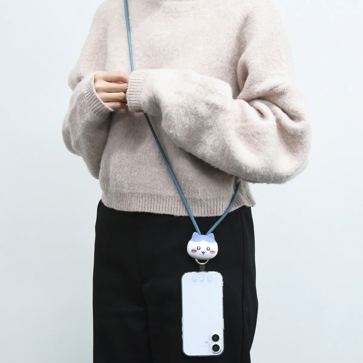 Chiikawa Multi-Ring Plus Mascot Strap (Hachiware)