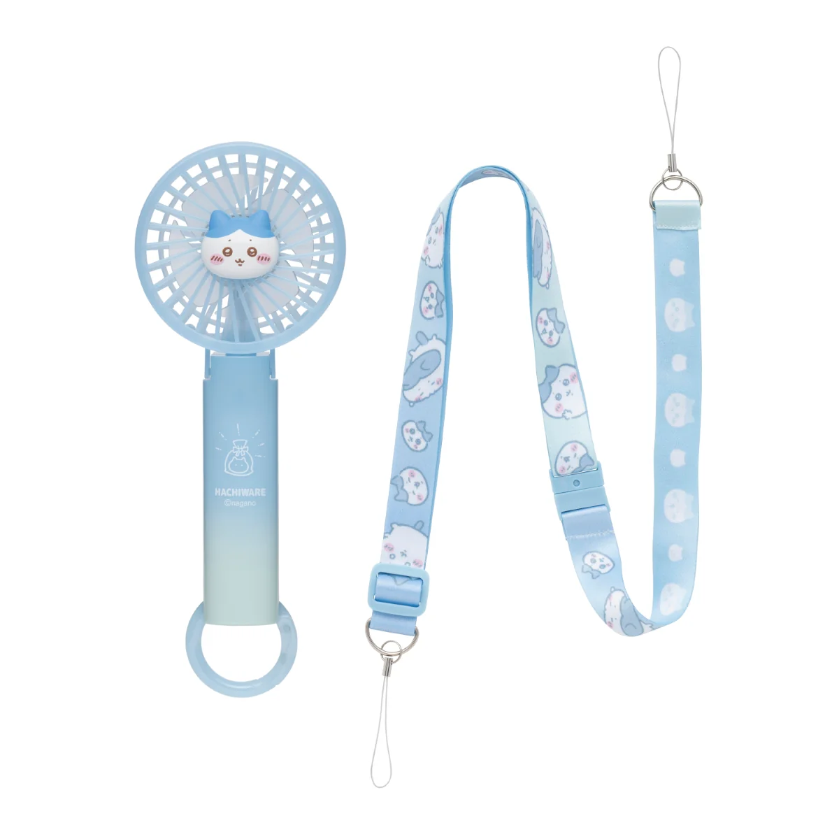 Chiikawa Jelly Color Handy Fan (Hachiware)