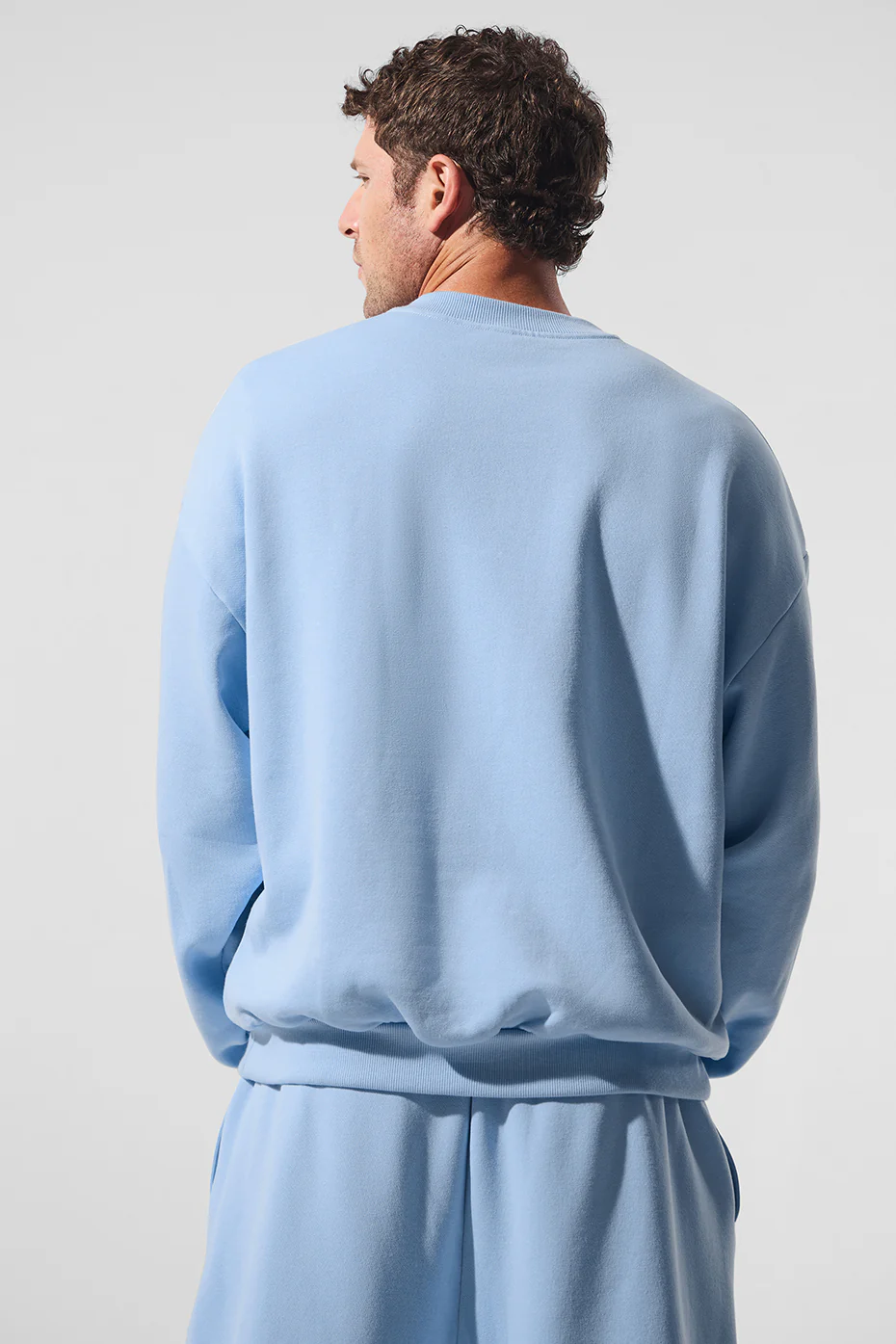 Accolade Crew Neck Pullover - Seashell Blue