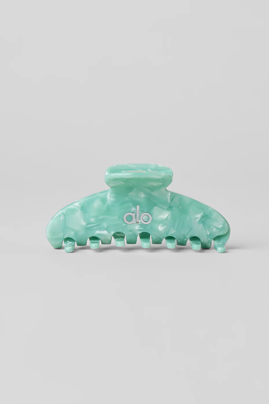 90'S Claw Clip - Spearmint Marble