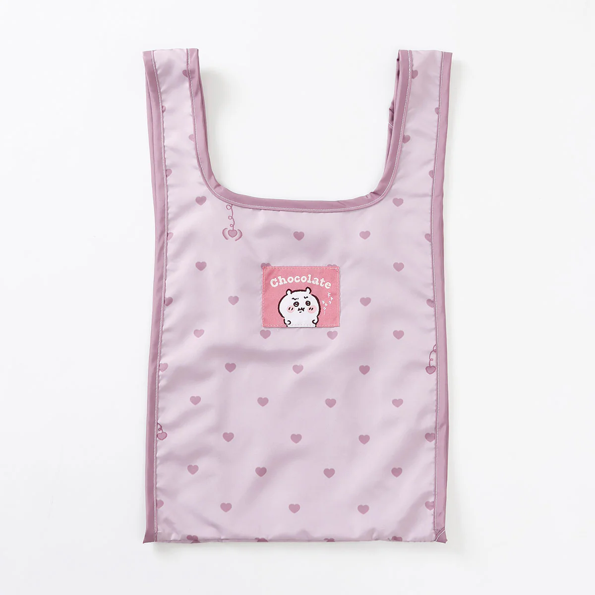 Chiikawa Eco Bag Heart Chocolate Chiikawa Pink