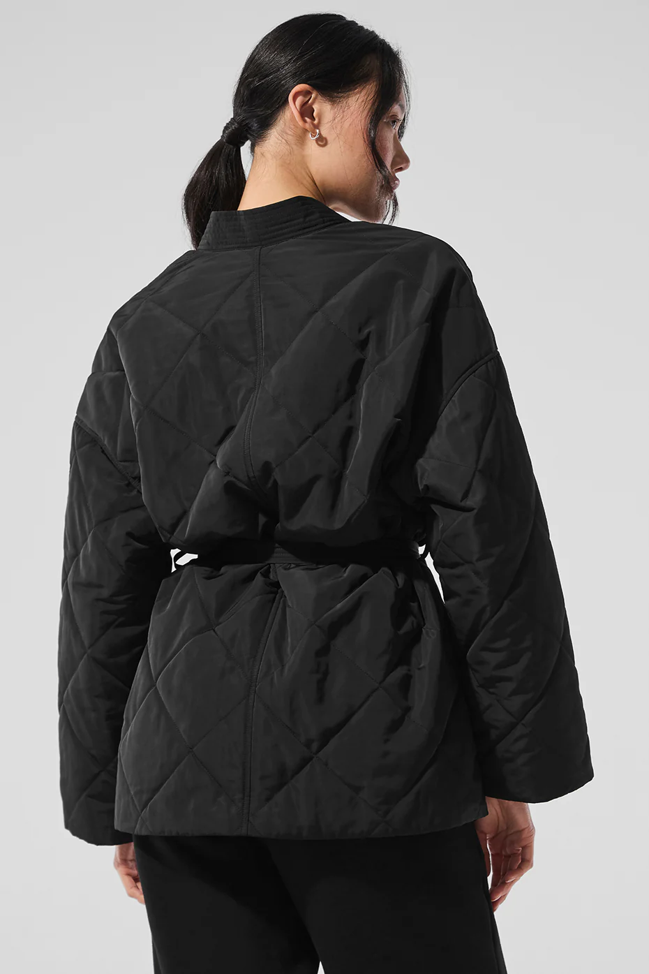 Urbanite Wrap Puffer - Black