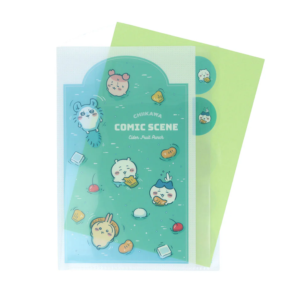 Chiikawa Die-cut Clear File 5P (Fruit Punch)