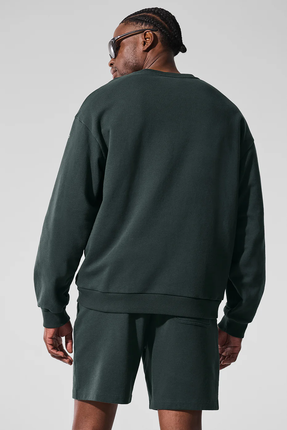 Chill Crew Neck Pullover - Charcoal Green