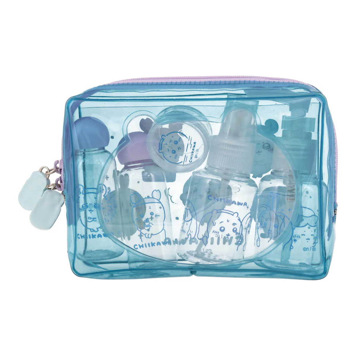 Chiikawa Travel Bottle Set (Blue)