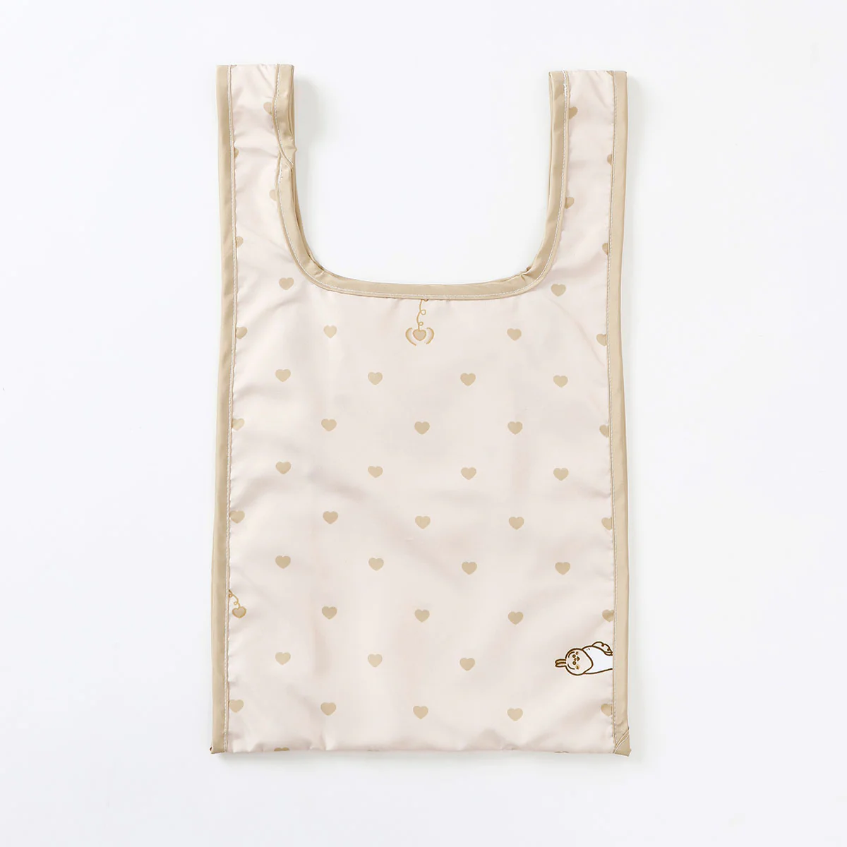 Chiikawa Eco Bag Heart Chocolate Usagi Yellow