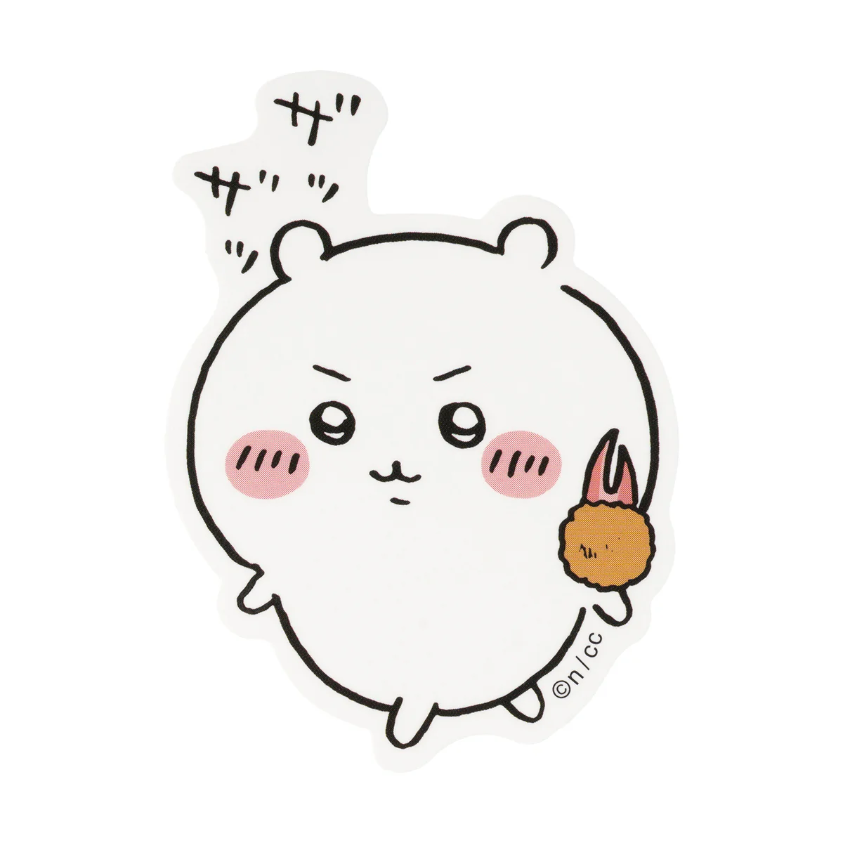 Chiikawa Smartphone-sized Sticker (Chiikawa Fried Crab Claw)